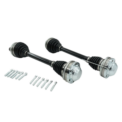 Left + Right Hand Side Front CV Joint Drive Shaft Fit For Volkswagen Transporter T4 10/1999-2004