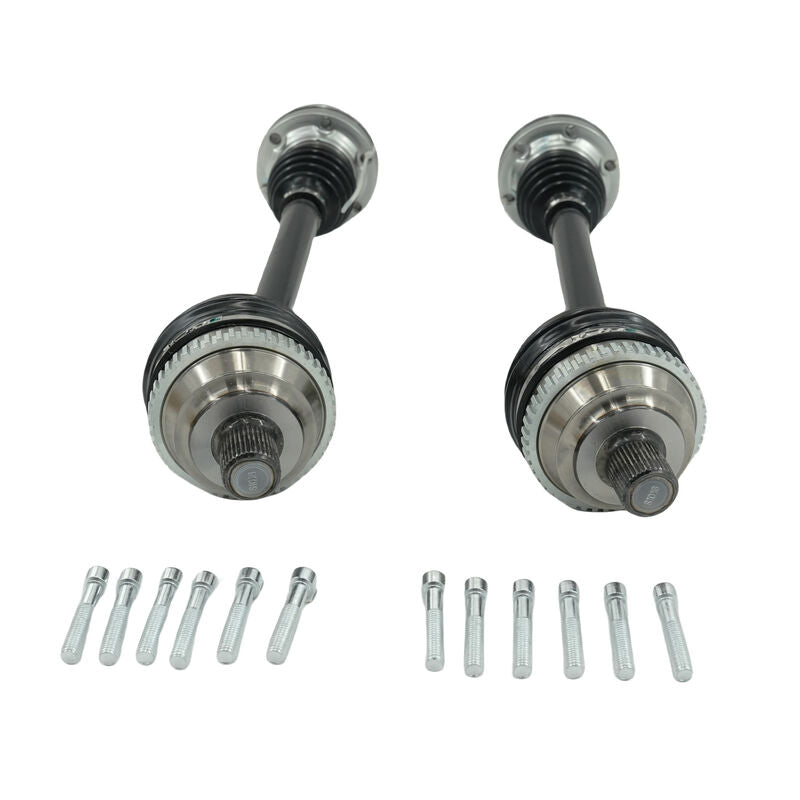 Left + Right Hand Side Front CV Joint Drive Shaft Fit For Volkswagen Transporter T4 10/1999-2004