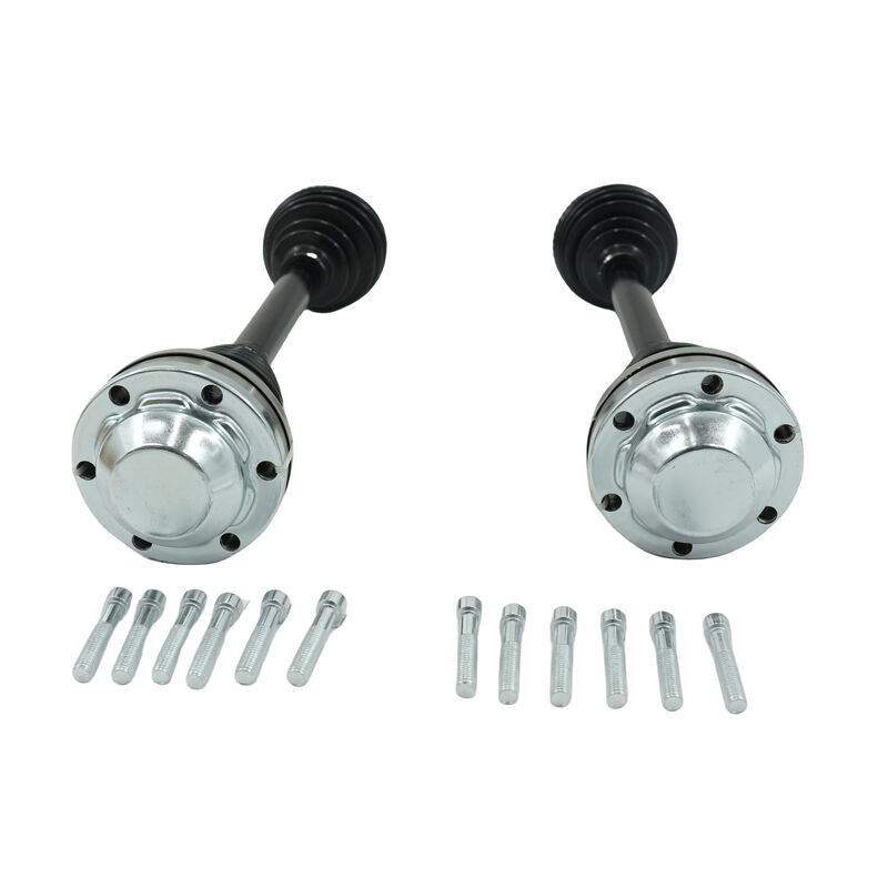 Left + Right Hand Side Front CV Joint Drive Shaft Fit For Volkswagen Transporter T4 10/1999-2004