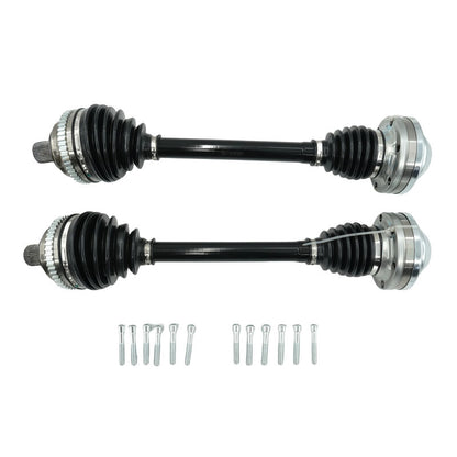 Left + Right Hand Side Front CV Joint Drive Shaft Fit For Volkswagen Transporter T4 10/1999-2004