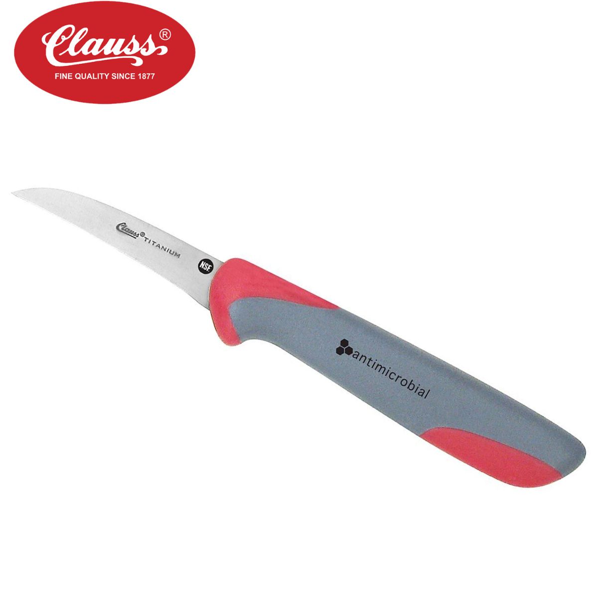 Clauss 2.5" Titanium Curved Pairing Knife