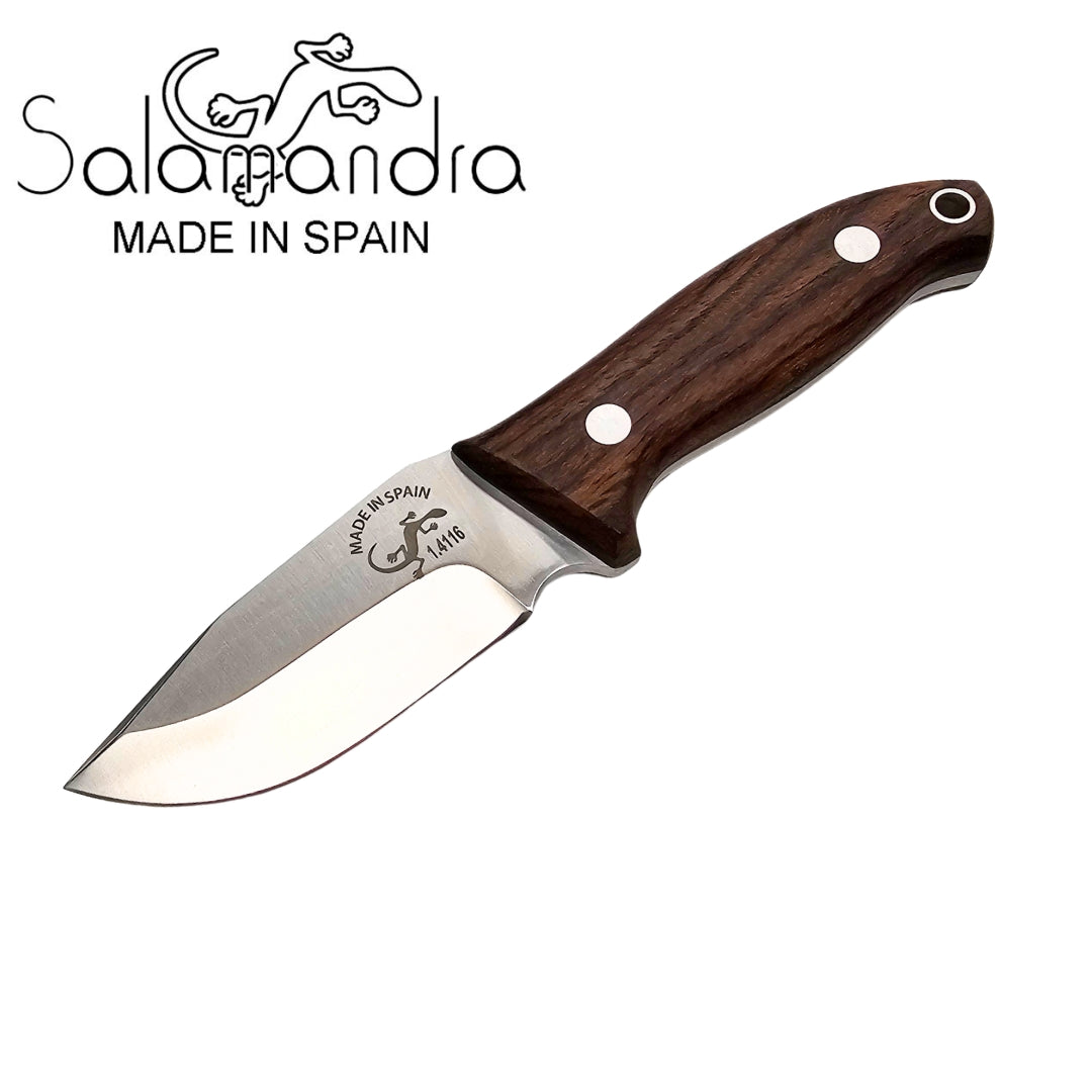 Salamandra Ebony Wood Hunting Knife 200mm