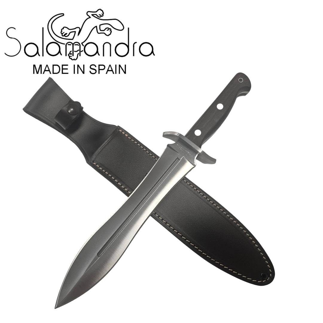 Salamandra Ebony Wood Hunting Knife 375mm DE