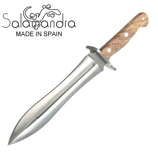 Salamandra Olive Wood Hunting Knife 375mm DE