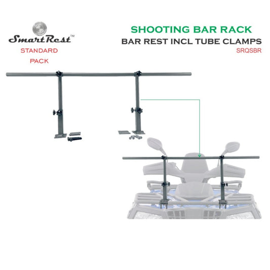 SmartRest Shooting Bar Rack for Off Road Vehicles