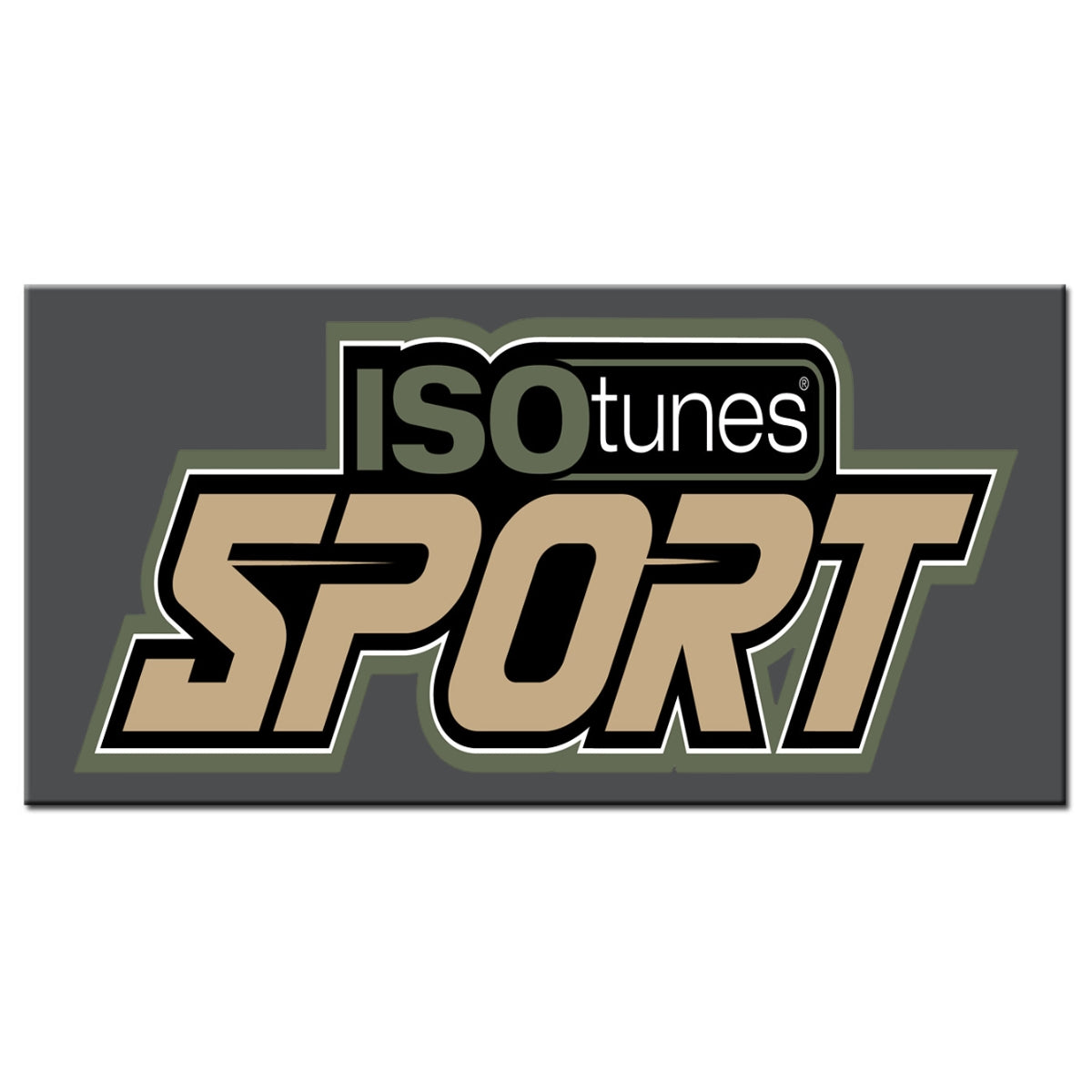 Corrugated Sign 600 x 300mm - ISOtunes