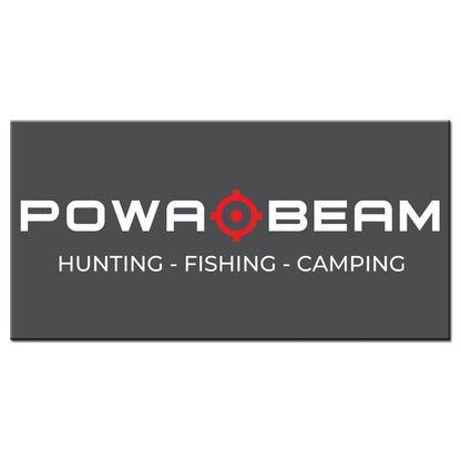 Corrugated Sign 600 x 300mm - Powa Beam