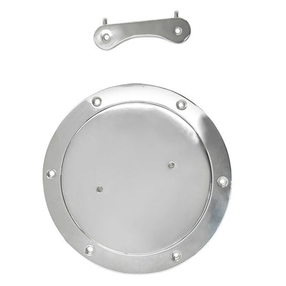 Inspection Port Deck Plate 205 mm With Key 316 Stainless Steel
