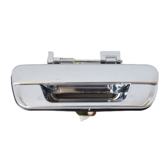Rear Tail Gate Tailgate Handle Chrome No Key Hole Fit For Holden Rodeo Ute RA 2003-2008