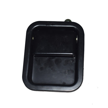 Right Hand Side Outer Door Handle Matte Black Fit For Jeep Wrangler TJ 1996-2007