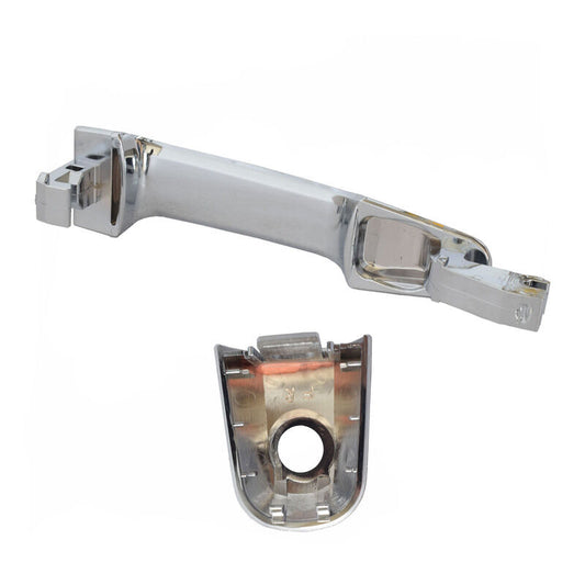 RH Right Front Outer Door Handle Chrome Fit For Mitsubishi Triton MN 2009.09-2015.