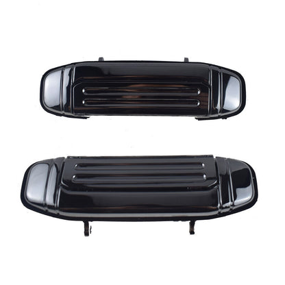Set 4 Pcs Chrome Outer Door Handle Clip Fit For Mitsubishi Pajero NH NK NJ NL 1991-2000