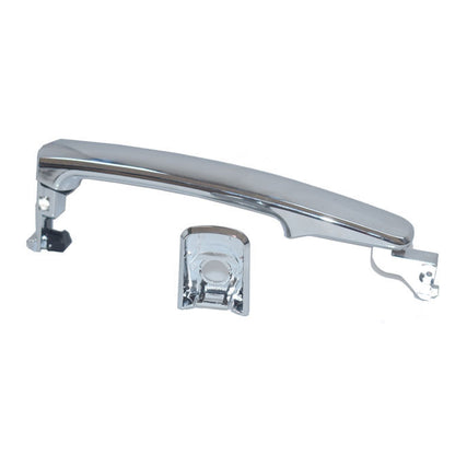 Front Driver Side Outer Door Handle Fit For Nissan X-Trail T31 2007~2014 Gloss Chrome Finish