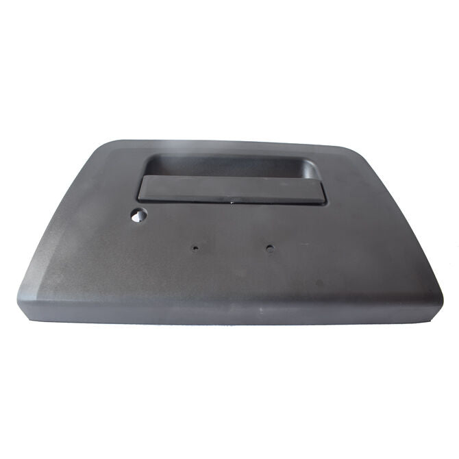 Matt Black Tailgate Door Handle Cover w/ Key Hole Fit For Nissan Navara D40 Ute