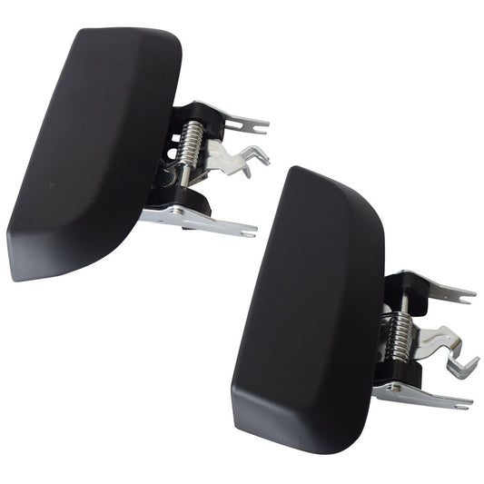Pair Rear Outer Door Handles Fit For Nissan Pathfinder R51 2005-2013