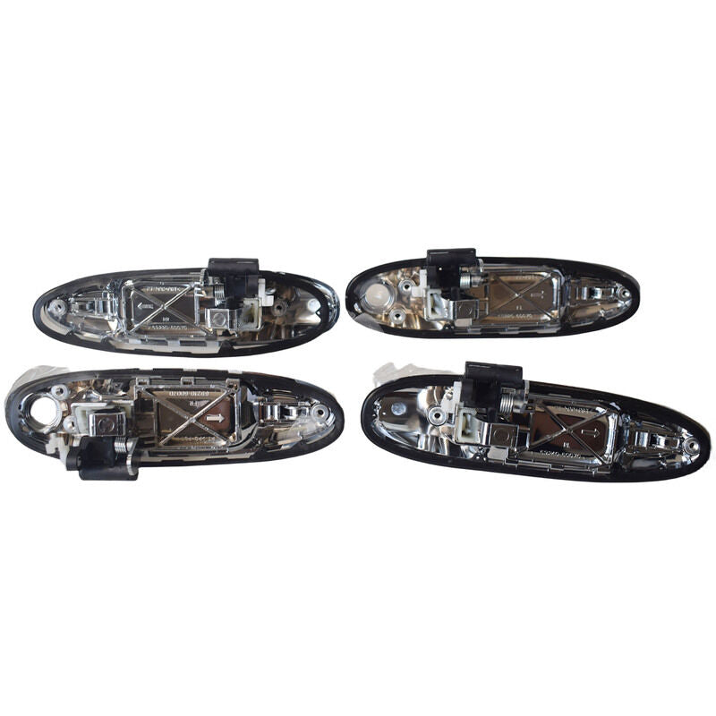 Front + Rear 4pcs Outer Door Handle Fit For Toyota Landcruiser J100 1998-2007