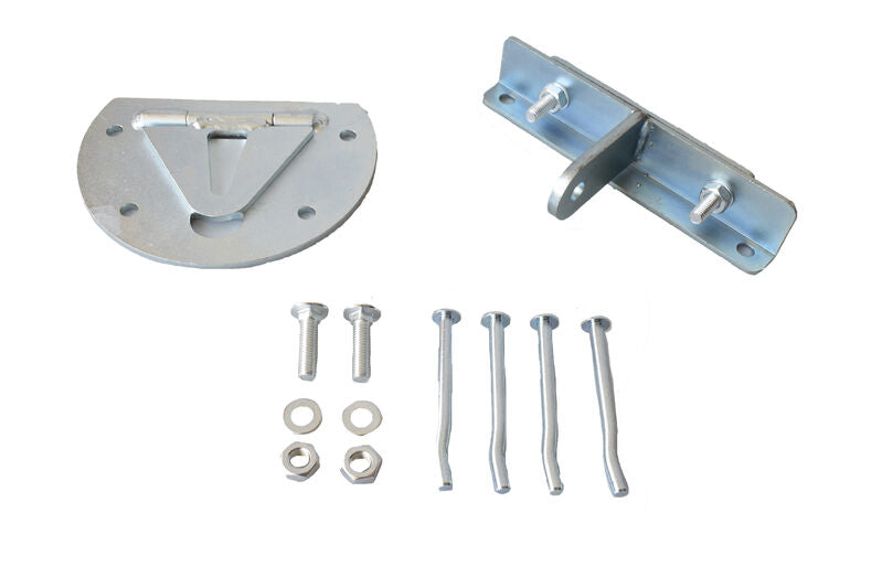Roller Door Anchor Garage Lock For Warehouse Security Industrial Door Silver