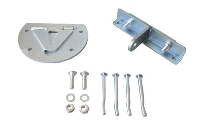 Roller Door Anchor Garage Lock For Warehouse Security Industrial Door Silver
