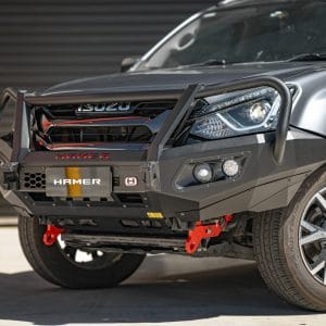 HAMER 4X4 King series Plus bull bar for Isuzu MU-X ( 2016 – 2020 )