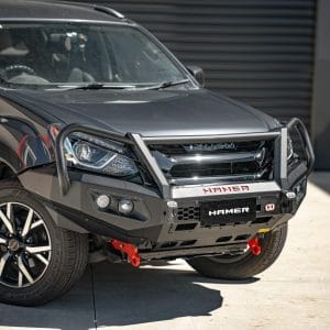 HAMER 4X4 King series Plus bull bar for Isuzu MU-X ( 2016 – 2020 )