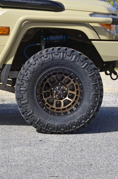LOADED Gibb 1675 Satin Black 17X9 5X150