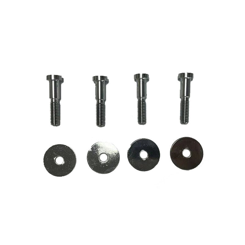 4 x Chrome Door Lock Striker Bolts Washers Fit For Holden HQ HJ HX HZ WB Torana LH LX UC