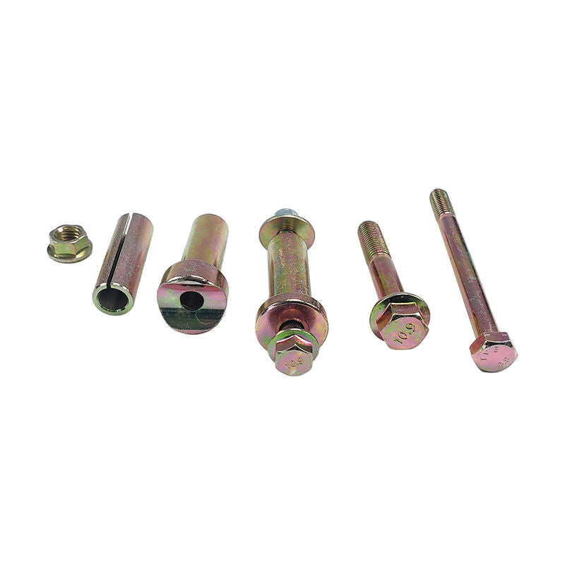 2Pcs 5" Deck Wheels Axle Kits Fit For John Deere Ride On Mowers AM116299 AM133602 M111489