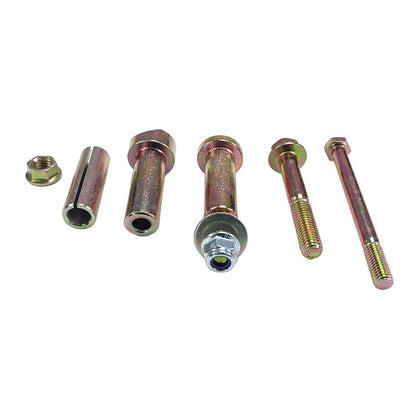 2Pcs 5" Deck Wheels Axle Kits Fit For John Deere Ride On Mowers AM116299 AM133602 M111489