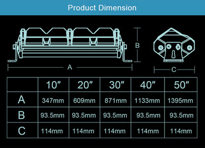 10" Evolve Light Bar