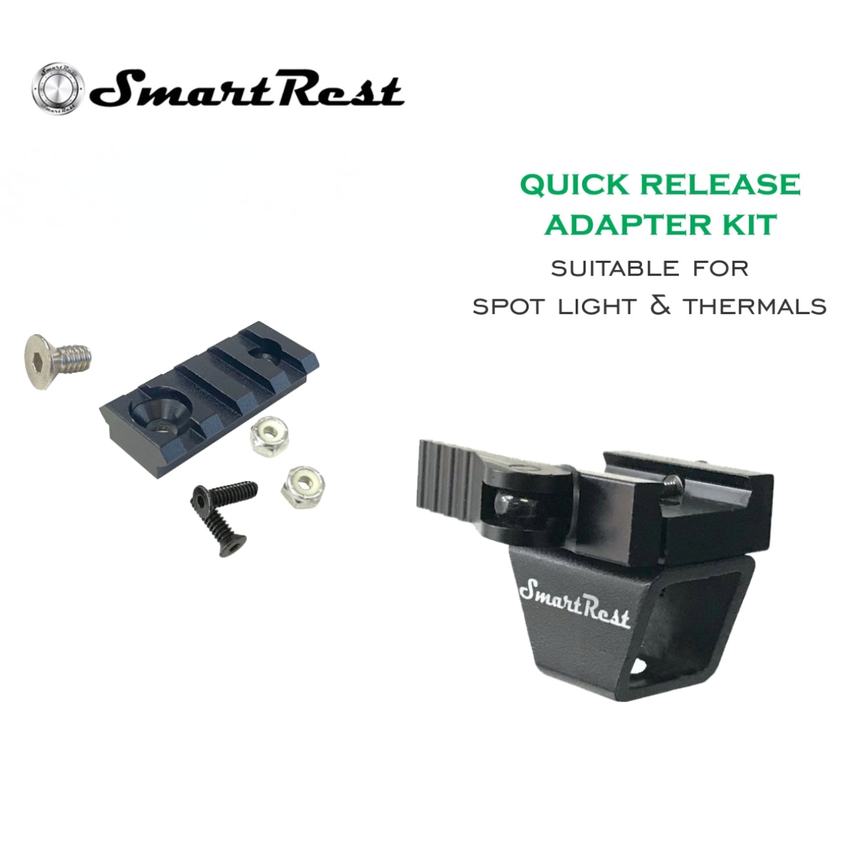 SmartRest Quick Release Adapter + Rail - Suits RC220