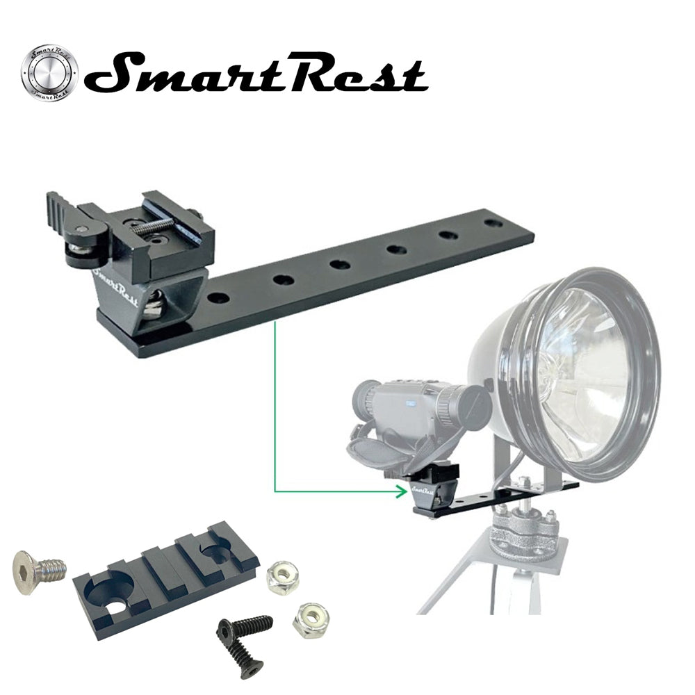 SmartRest Single QR Mount + Rail