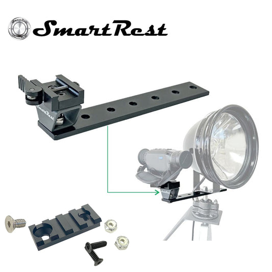 SmartRest Single QR Mount + Rail