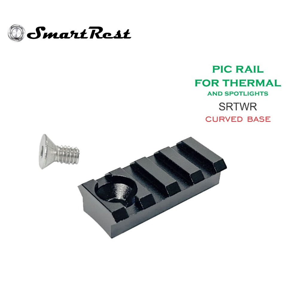 SmartRest Pic Rail for Thermals - Curved Base – Ramped up 4x4