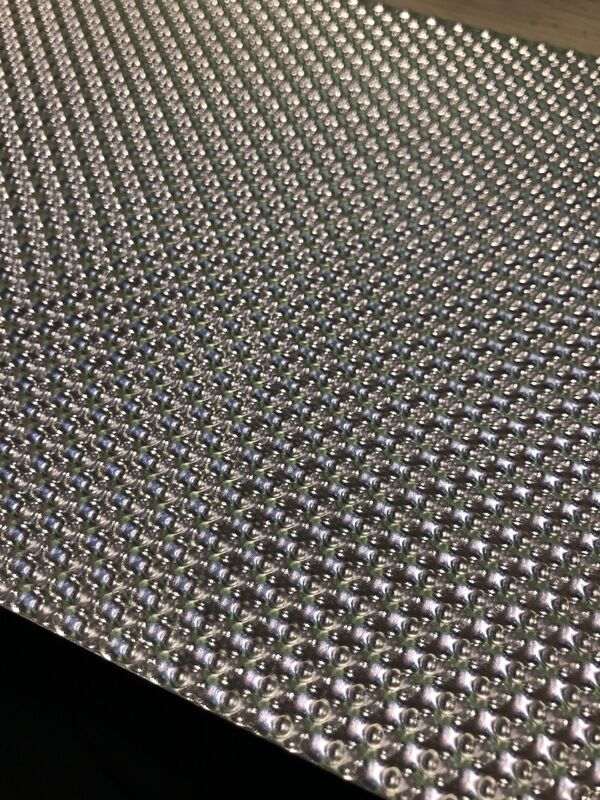 Heat Shield Embossed Aluminium 300mmx500mm Car Hood Engine Heat Insulation Pad