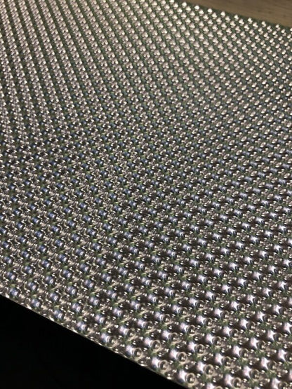 Heat Shield Embossed Aluminium 300mmx500mm Car Hood Engine Heat Insulation Pad