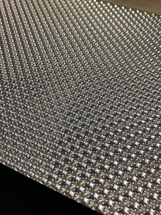 Heat Shield Embossed Aluminium 300mmx500mm Car Hood Engine Heat Insulation Pad