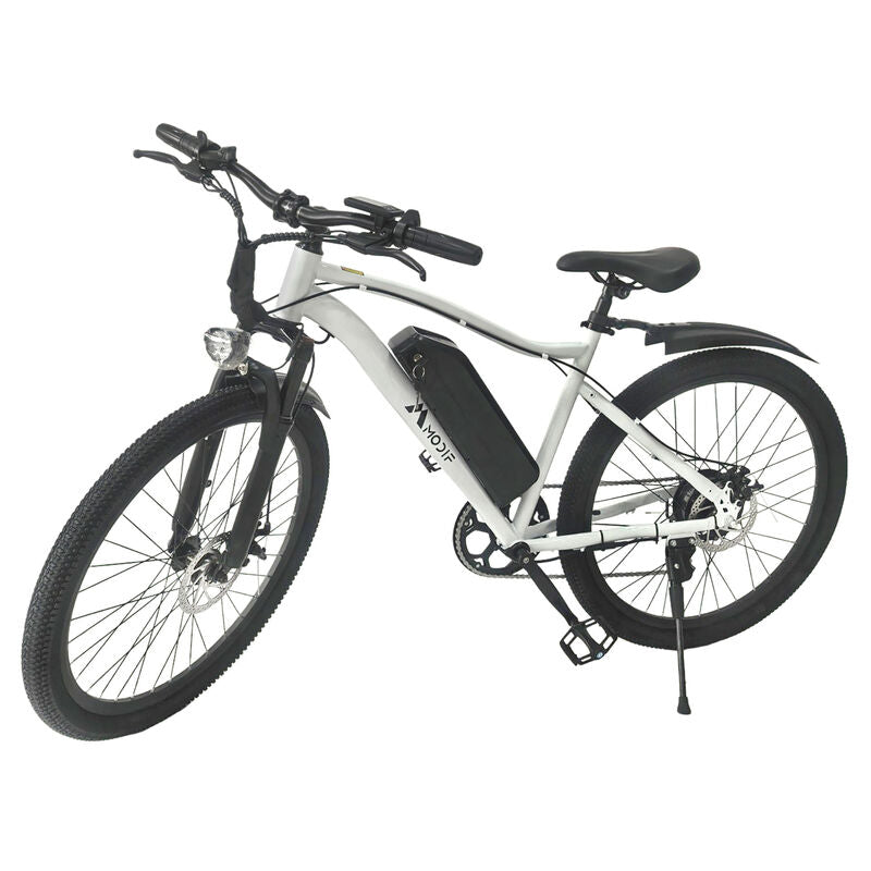 White 1500W Electric Bike 26'' E-MTB 48V Ebike Adult off Road City Bicycle Commuter