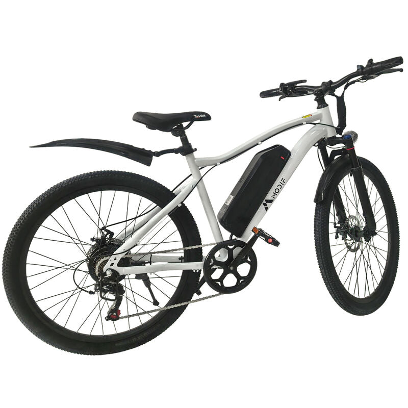 White 1500W Electric Bike 26'' E-MTB 48V Ebike Adult off Road City Bicycle Commuter