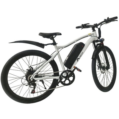 White 1500W Electric Bike 26'' E-MTB 48V Ebike Adult off Road City Bicycle Commuter