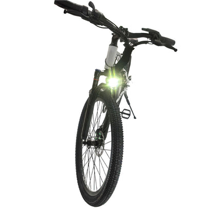White 1500W Electric Bike 26'' E-MTB 48V Ebike Adult off Road City Bicycle Commuter