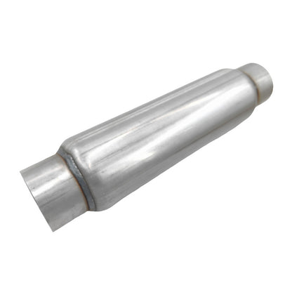 3" For Megapower Exhaust Hotdog Resonator Muffler Glass Pack 12" Long High Flow