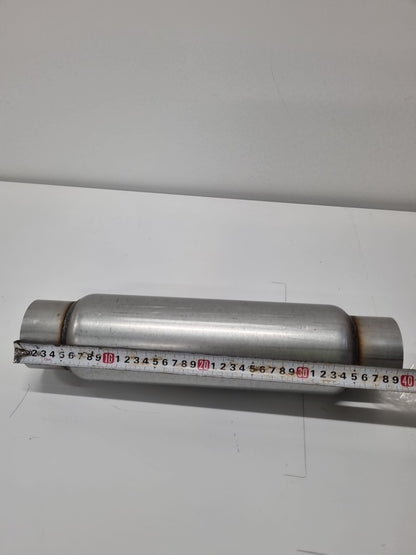 3" For Megapower Exhaust Hotdog Resonator Muffler Glass Pack 12" Long High Flow
