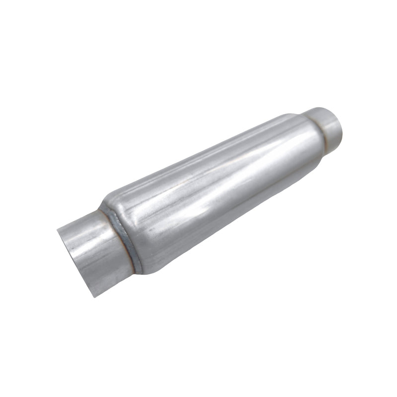2.5" 12" Long Exhaust Hotdog Resonator Muffler Glass Pack High Flow Fit For Megapower