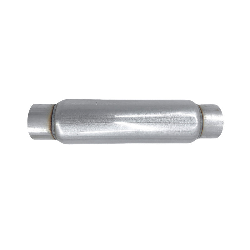 2.5" 12" Long Exhaust Hotdog Resonator Muffler Glass Pack High Flow Fit For Megapower