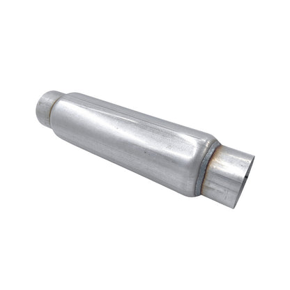 2.5" 12" Long Exhaust Hotdog Resonator Muffler Glass Pack High Flow Fit For Megapower
