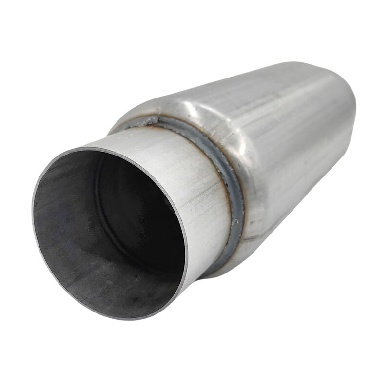 3" Exhaust Hotdog Resonator Muffler Glass Pack 9" Long High Flow