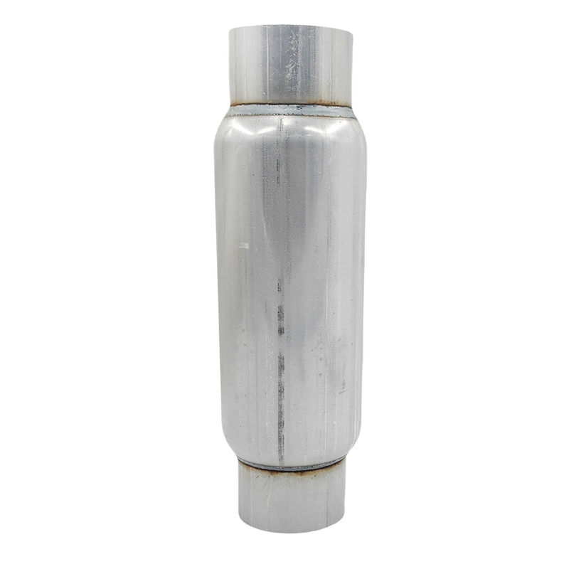 3" Exhaust Hotdog Resonator Muffler Glass Pack 9" Long High Flow