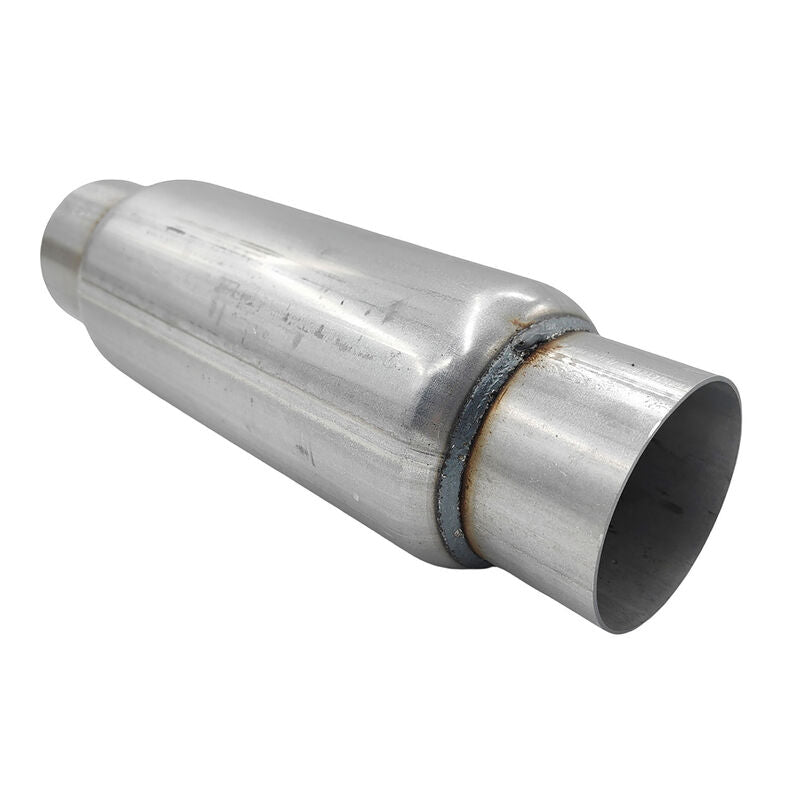 3" Exhaust Hotdog Resonator Muffler Glass Pack 9" Long High Flow