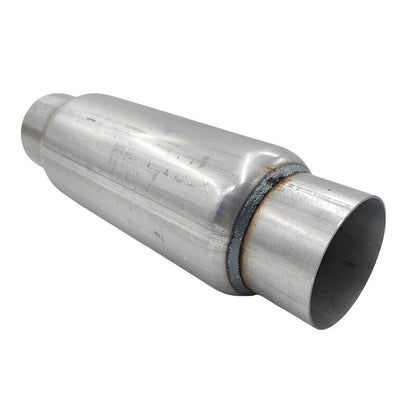 3" Exhaust Hotdog Resonator Muffler Glass Pack 9" Long High Flow