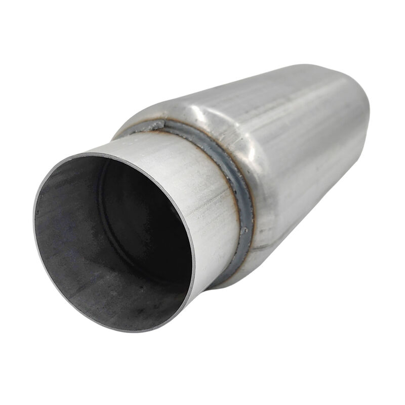 3" Exhaust Hotdog Resonator Muffler Glass Pack 9" Long High Flow